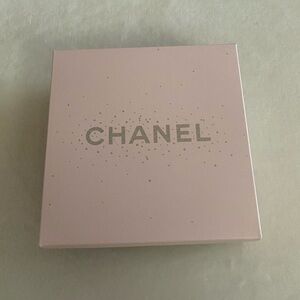 CHANEL Pale Pink Presentation Box with Silver Logo
